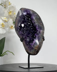 A+ Grade Deep Purple Amethyst Cluster - MWS1528