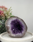 Stunning Natural Amethyst Geode with Self Standing Base - CBP1029