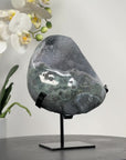 Beautiful Grey Tone Sugar Druzy Geode - MWS1692