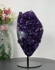 AAA Premium Grade Natural Deep Purple Crystal Cluster - MWS0911