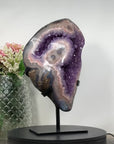 Outstaning Large Amethyst Stone with Stalactite Eyes - AWS0884