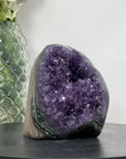 Top Quality Natural Amethyst Crystal Cave Self Standing Centerpiece - CBP1055