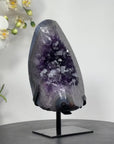 Amethyst & Agate Stone Specimen with Calcite Crystal Formations - MWS1347