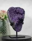 XXL Amethyst Specimen with Jasper Shell and Salactite Formations - AWS1435