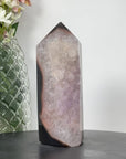 Natural Sugar Quartz & Agate Stone Tower  - STP0191