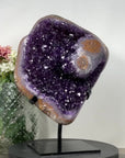 Rare Amethyst & Quartz with Double Crystallization Cluster - Ideal for home Decor - MWS0922