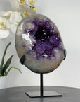 Natural urguuayan Amethyst Geode with Cuarz Shell - MWS1375