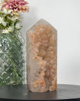 Outstanding Yellow Sugar Druze Large Stone Tower  - STP0164