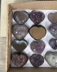 Mixed Minerals Hearts Set - MHLT0312