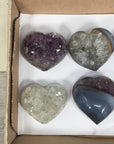 Mixed Minerals Hearts Set - MHLT0290