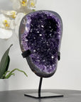 Natural Uruguayan Amethyst Geode with Agate Shell - MWS1605