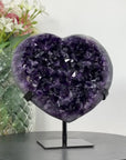 A+ Geade Uruguayan Amethyst Heart - HST0195