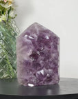 Amethyst Stone Tower with Huge Crystals  - STP0145