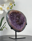 Unique Amethyst Geode with Hematite Formation and Beautiful Shell - MWS1416