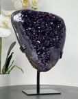 Top Grade Natural Amethyst Stone, Deep Purple Crystals - MWS1581