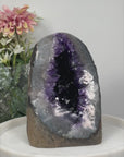 Outstanding Amethyst Geode Cave with Deep Purple A grade Crystals - CBP1022