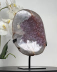 Superb Natural Rose Tone Sugar Druzy Amethyst - MWS1548