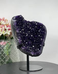 A+ Grade Natural Uruguayan Amethyst Crystal Cluster - Ideal as a Stunning Centerpiece. - MWS0874