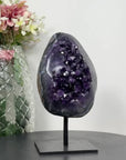 Premium Deep Purple Amethyst with Fixed Stand - AWS0544