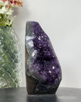 Amethyst Cathedral with Green Jasper Shell - CBP1066