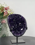 Premium Grade Natural Amethyst Crystal Cluster: A Stunning Display Piece - MWS0842