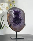 Stunning Amethyst Geode with Large & Shinny Crystals - MWS1356