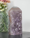 Beautiful Large Amethyst Stone Tower  - STP0156