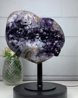 XXL Premium Amethyst Stone Heart - HAM0199