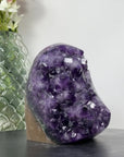 Natural Amethyst Cathedral with Huge Deep Purple Crystals - CBP1060