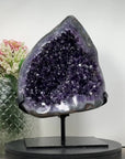 Outstaning Natural Deep Purple Amethyst Stone Geode - AWS0674