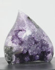 Natural Amethyst Stone Flame Cluster - FST0059