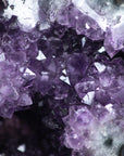 XXL Amethyst Geode with Stalactite Flower Formation - AWS0358